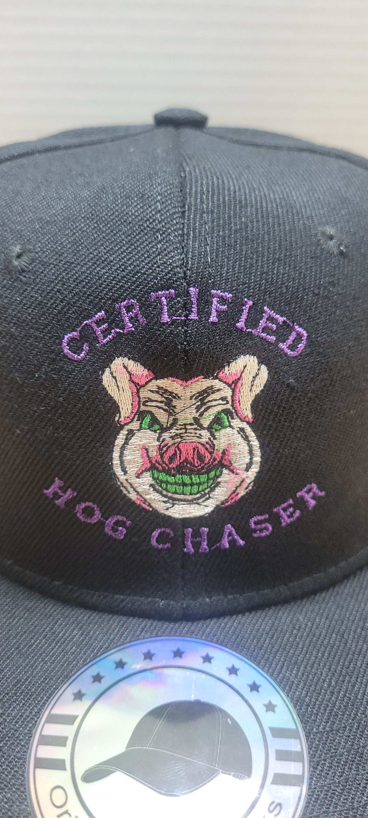 Certified hog chasee