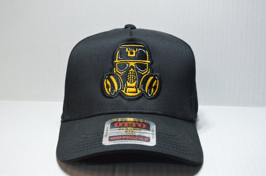 Gas Mask gold & Black