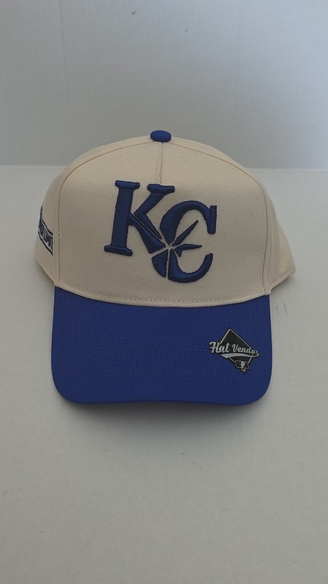 BROKEN LIMITS SIGNATURE BROKEN STAR SNAPBACK CAP blue/cream